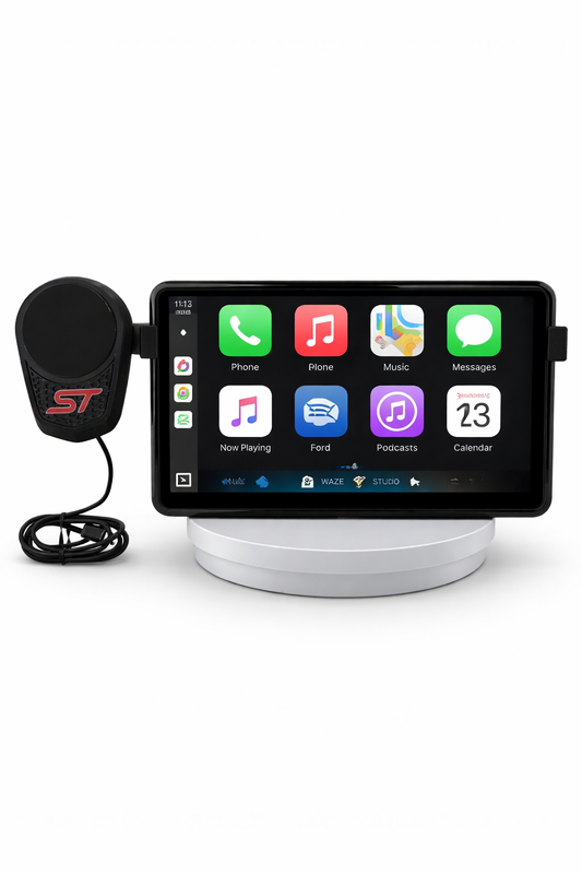 Phone Mount for 8″ Screen compatible with Ford Explorer 2020–2024 | 17mm Ball | CF-PETG