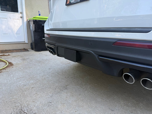 StealthFit Hitch Cover – 2020+ Ford Explorer with 4 exhaust tips