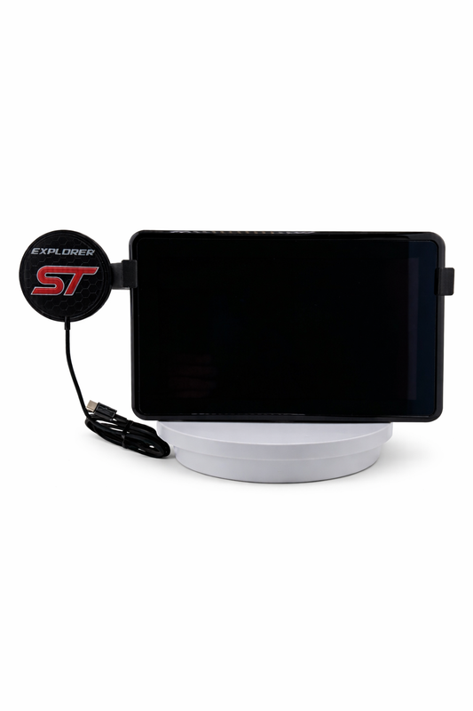 Magnetic Phone Mount with Wireless Charger | Universal 17mm Ball Mount