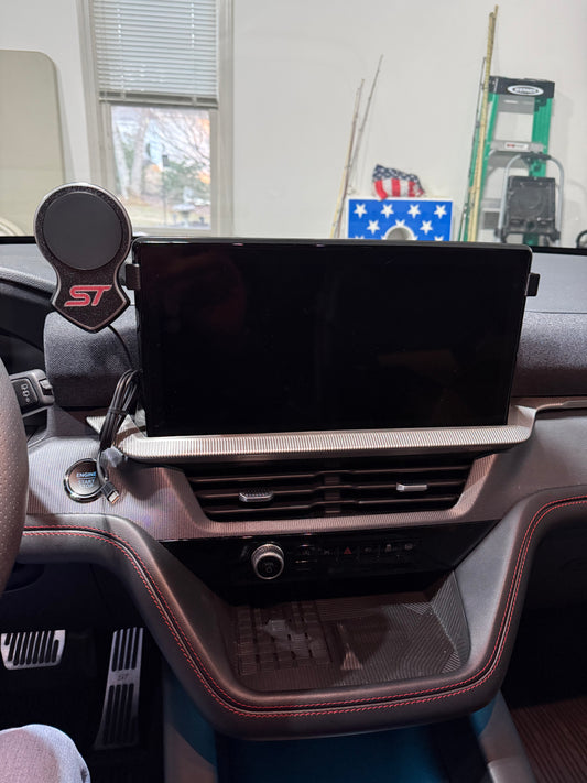 Ford Explorer 2025-2026 Phone Mount for Screen | 17mm Ball | CF-PETG