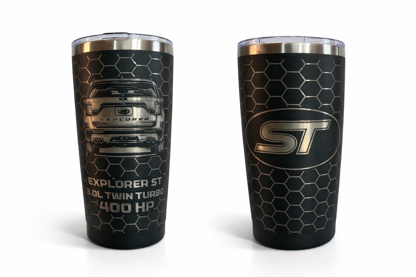Explorer ST inspired 20oz Stainless Steel Tumbler – Laser Engraved