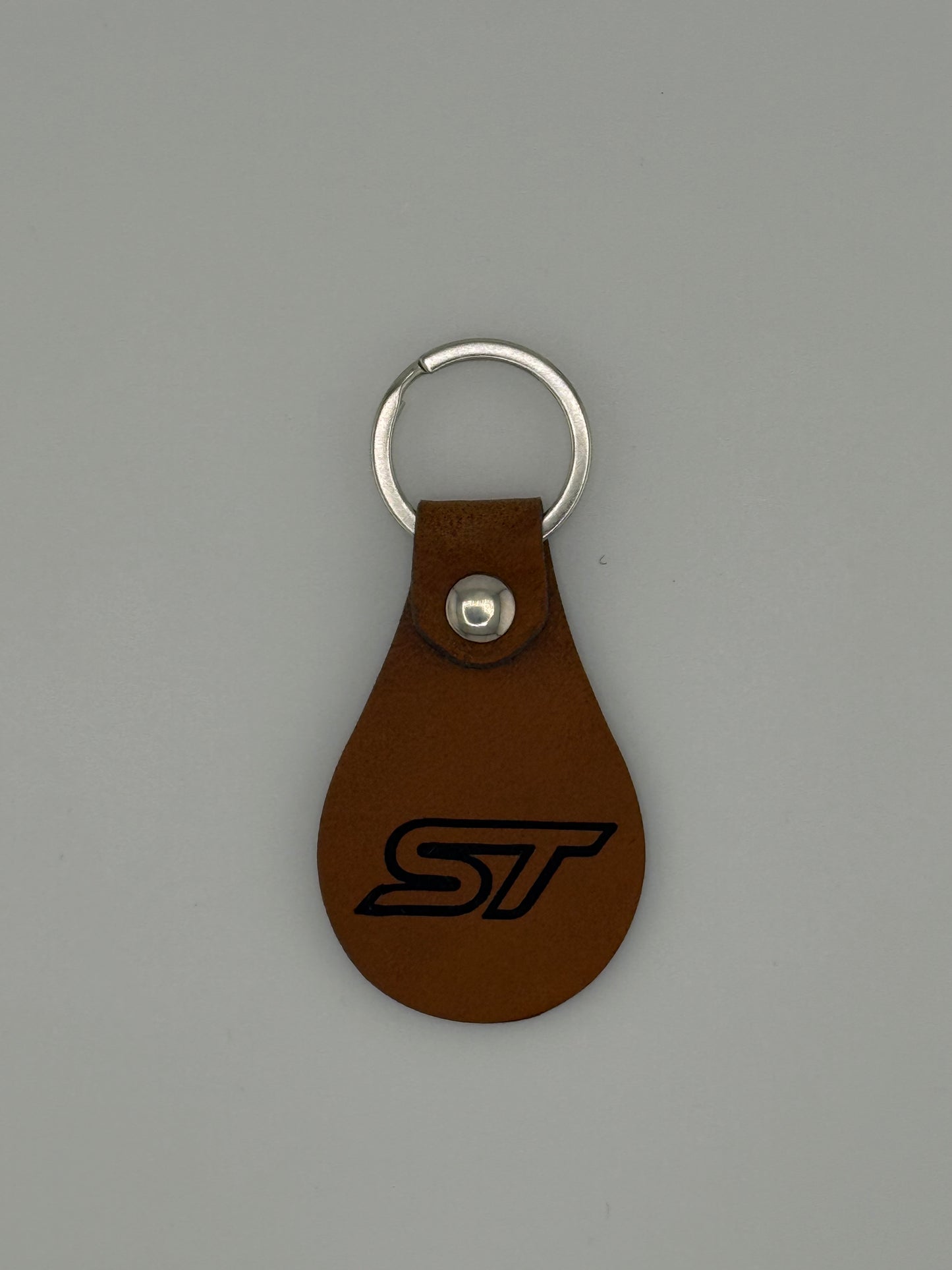 Laser Engraved Explorer ST inspired PU Leather Keychain – ST