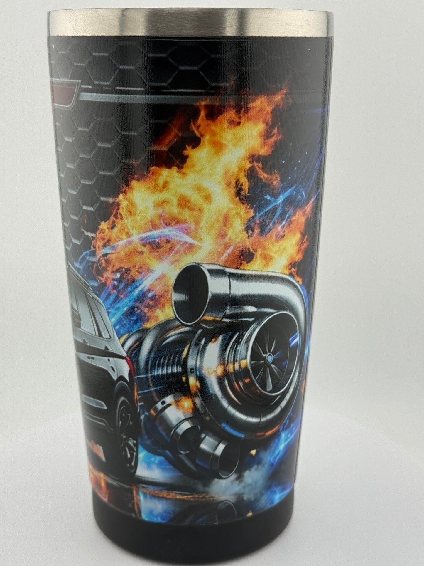 Explorer ST Inspired 20oz Stainless Steel Tumbler – Custom Automotive Design