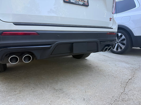 StealthFit Hitch Cover – 2020+ Ford Explorer with 4 exhaust tips